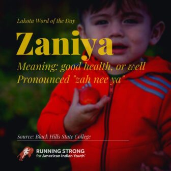 Zaniya (good health, or well)